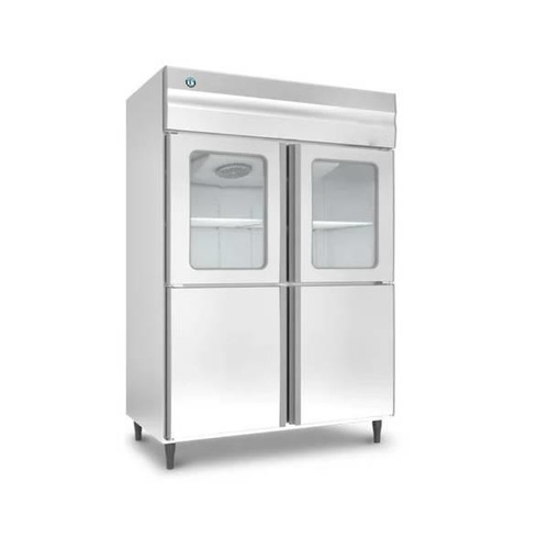 Half Glass Upright Chiller Equipment