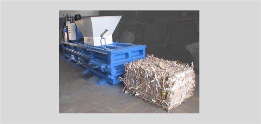 Horizontal Paper Baling Machine