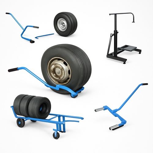 Industrial Iron Wheel Dolly