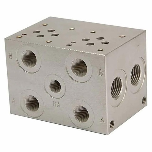 Industrial Matt Finish Hydraulic Manifold