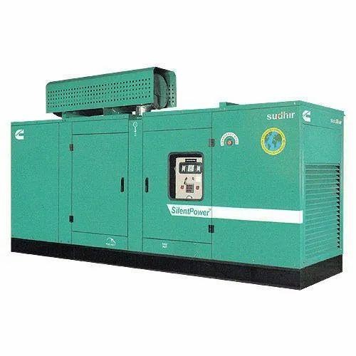 Industrial Silent Diesel Generator, 240 V