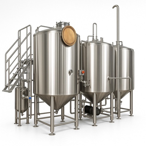 Industrial SS Craft Brewery Equipment, 2000 L/Hr