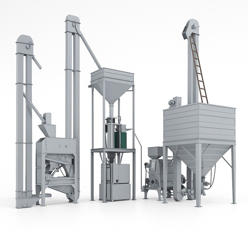 Industrial Wheat Seed Plant