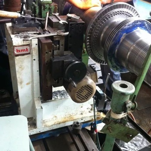 Iron Turbine Blade Deep Hole Drilling Machine
