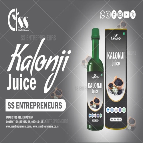 Kalonji Juice, Natural, 500 ml Bottle