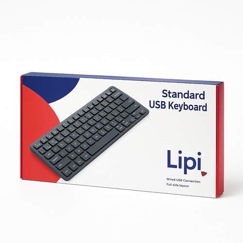 LIPI USB Wired Keyboard Standard