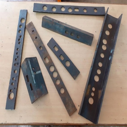 Madhusudan Angle Channel Punching Machine MEBE-100 T