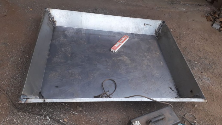 Manual MS Concrete Mixing Tray 1 Bag