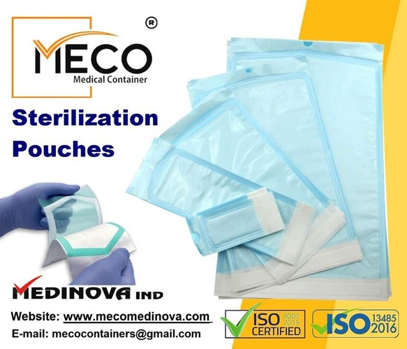 Medical Grade Sterilization Flat Pouches