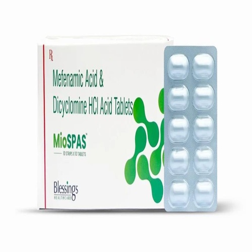 Mefenamic Acid Dicyclomine HCI Tablets