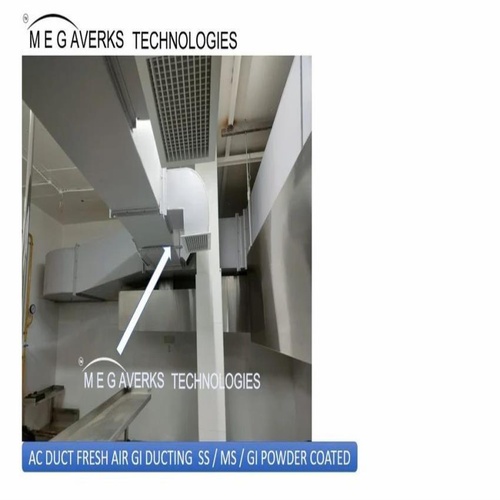 MEGAVENTS Powder Coated Rectangular Duct