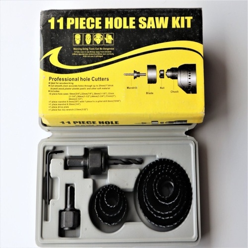 Metal & Wood Hole Saw Kit