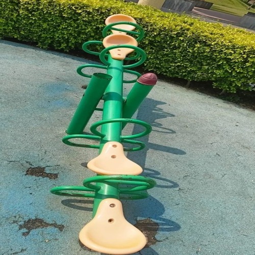 Mild Steel 4 Seater Outdoor Seesaw