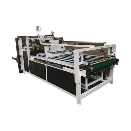 Mild Steel Carton Folder Gluer Equipment