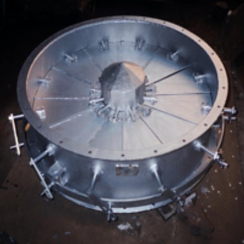 Mild Steel Fan Inlet Damper, Rounded