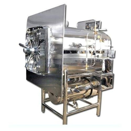 Mild Steel Fully Automatic Steam Sterilizer Machine