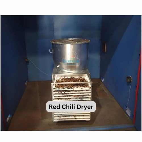 Mild Steel Semi-Automatic Chilli Dryer
