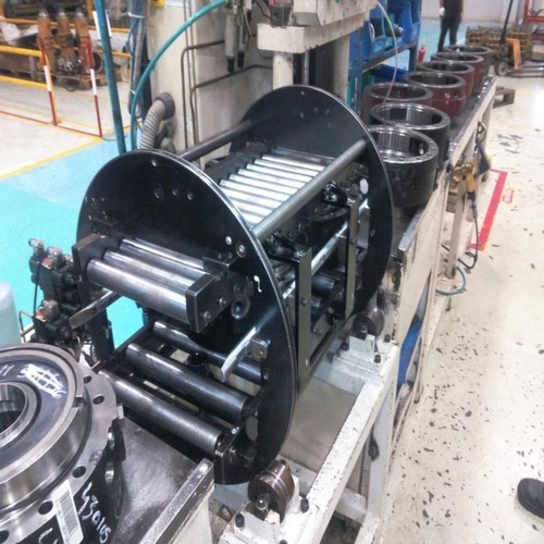 Mild Steel Taper Roller Turntable Machine