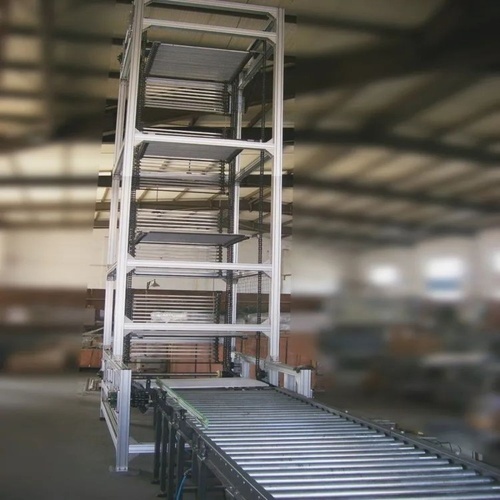 Mild Steel Vertical Material Lifter Machine