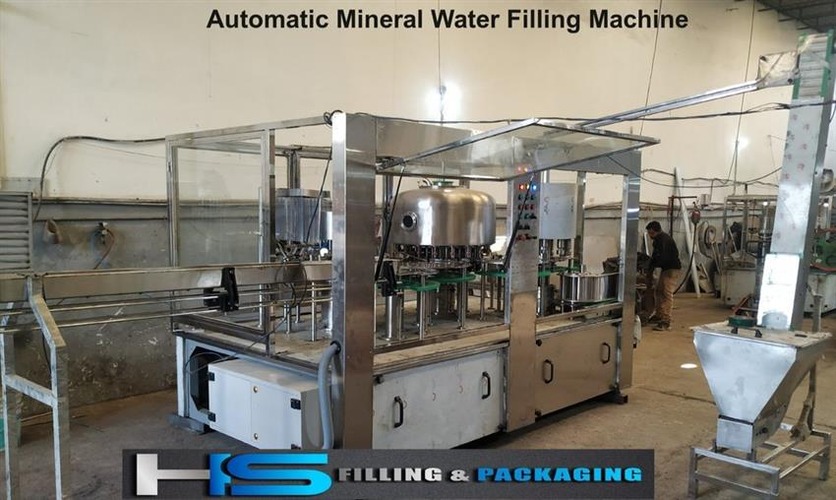 Mineral Water Filling Machine, 100 BPM