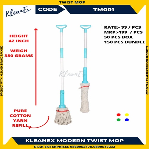 MIX COLOURS Cotton Modern Mop
