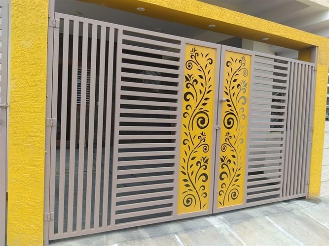 Modern Mild Steel Sliding Gates