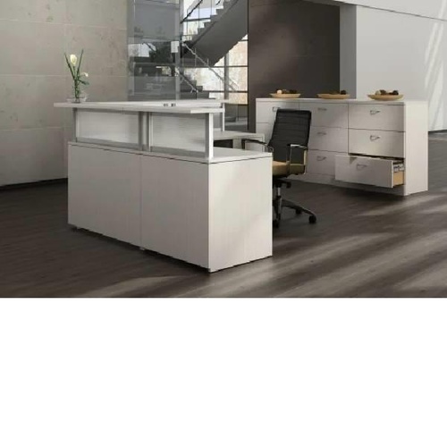 Modern Office Reception Desk
