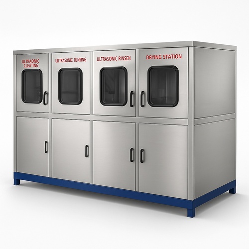 Multi Stage Ultrasonic Cleaning Machine, 100L Stainless Steel