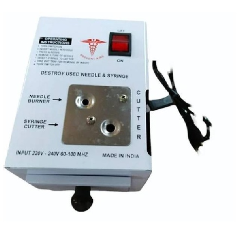 Needle Burner Syringe Cutter Device