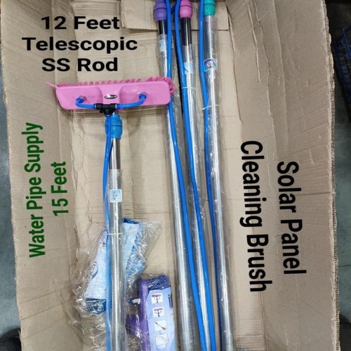 Nylon Solar Panel Cleaning Brush with Telescopic Pole