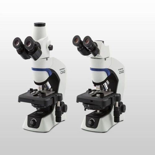 Olympus CX-43 Microscope, 1000x Magnification, LED