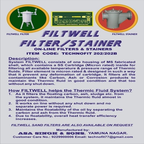 Online Thermic Fluid Filter
