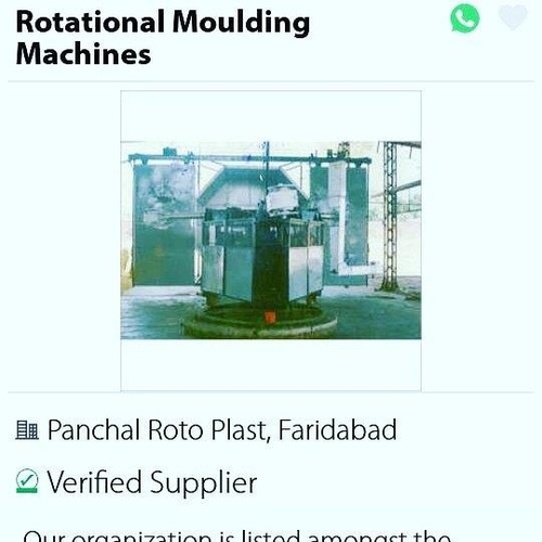 Open Flame Biaxiel Roto Moulding Machine