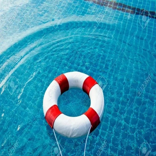 Paras Orange Round Pool Lifebuoy