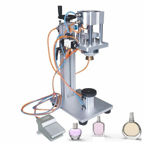 Perfume Bottle Crimping Machine, Semi-Automatic