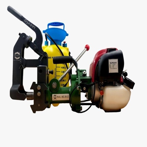 Petrol Steel Rail Track Drill Machine, 36mm Capacity
