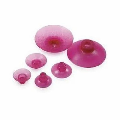 Pink Round Vacuum Suction Cups