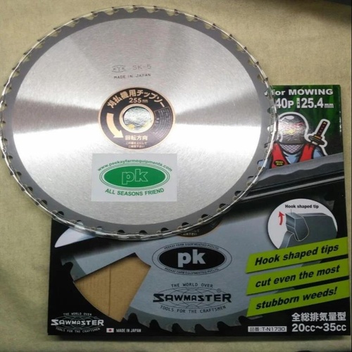 PK Peekay SS Carbide Tipped Brush Cutter Blade