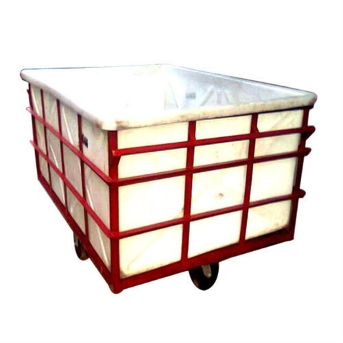 Plastic Box Trolley With Container