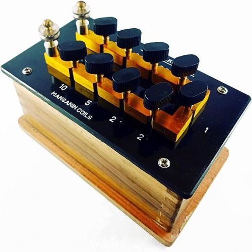 Plastic Laboratory Resistance Box, 0-100 OHM