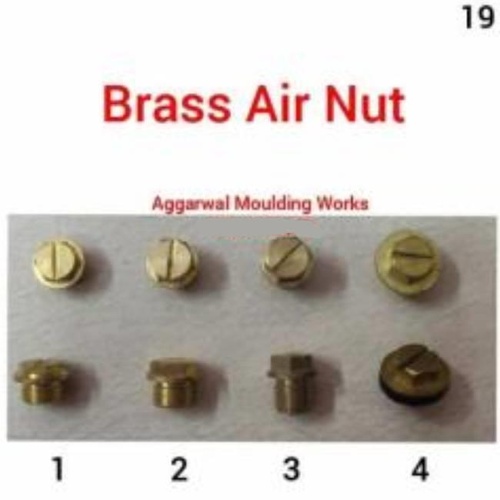 Polished Brass Hexagonal Drain Plug