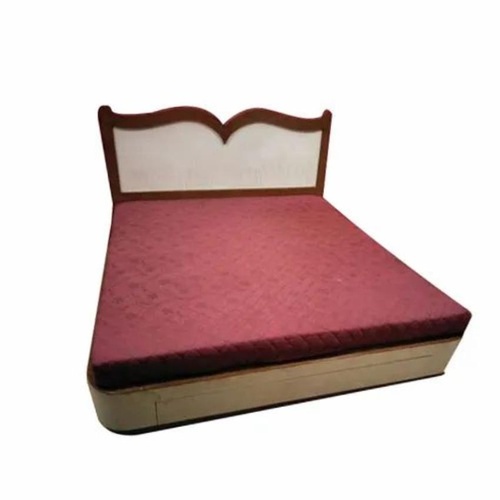 Polished Hardwood Bed