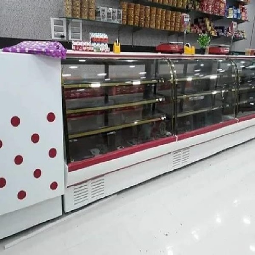Polished Stainless Steel Glass Counter