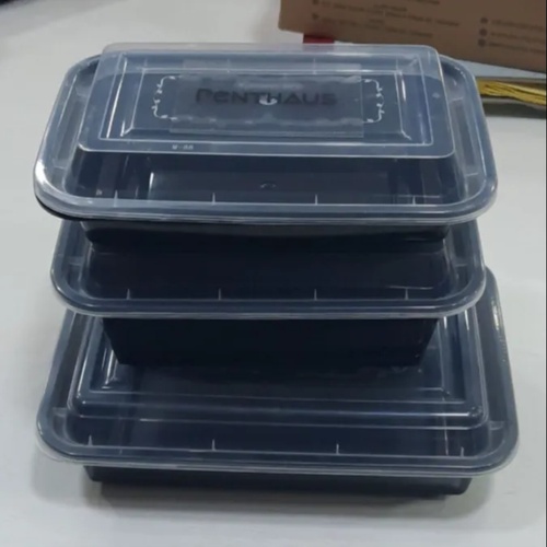 PP Rectangle Disposable Tray Containers