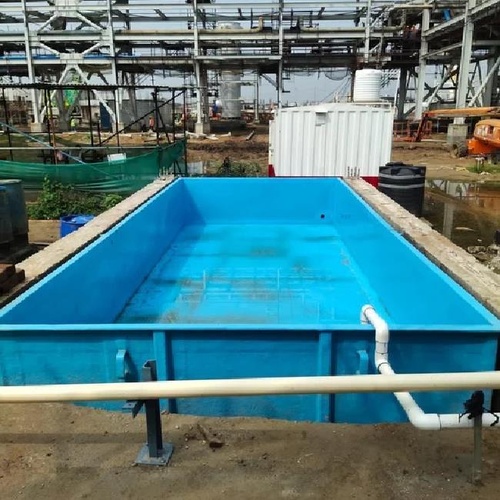 Rectangular FRP Storage Vessel