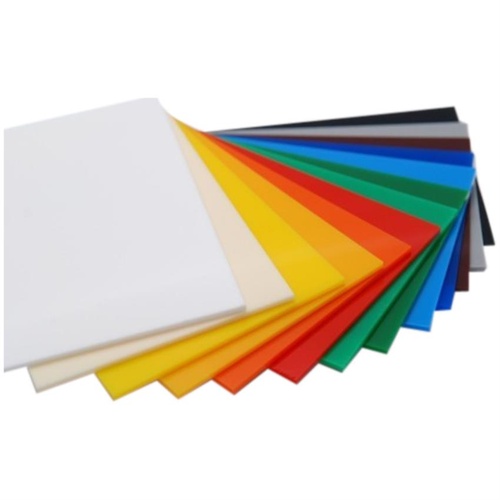 Red White Acrylic Plastic Sheet