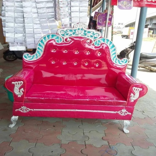 Red Wood Wedding Seat