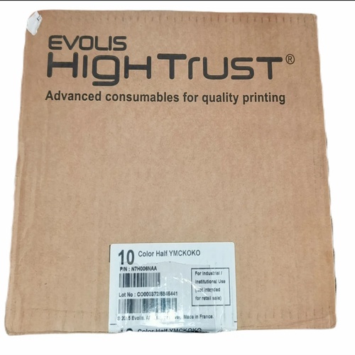 Resin Evolis CMYK 300 Print Ribbon