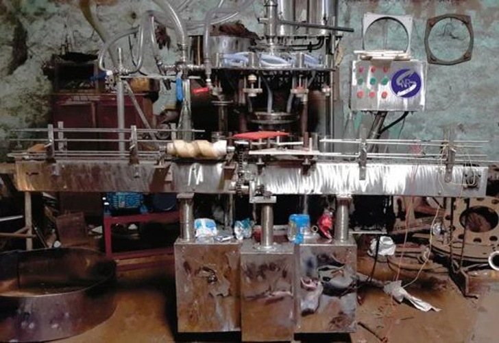 Rotary Vacuum Filling Machine 8 Head