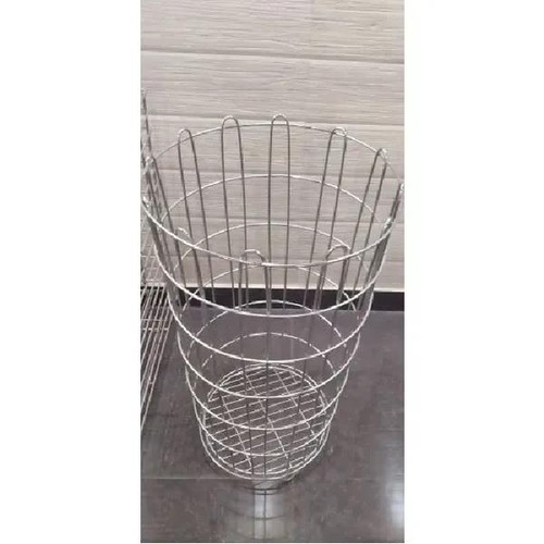 Round SS Wire Display Basket